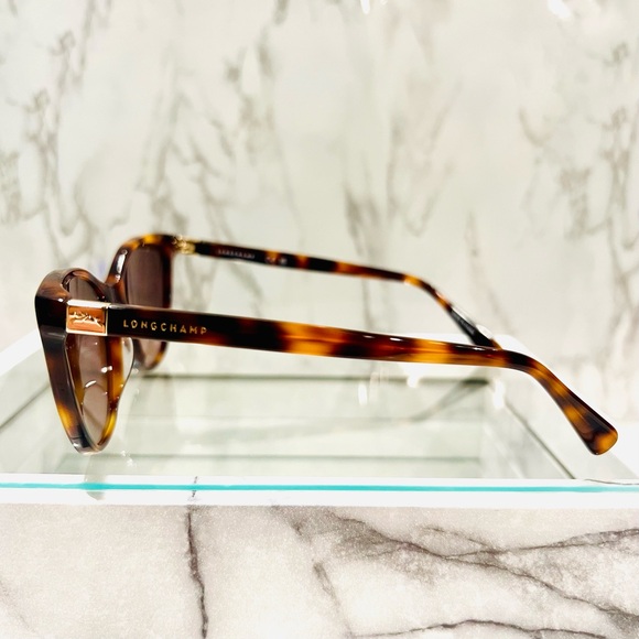 Long Champ Le Pliage Gradient Cat-eye Sunglasses BNWT - Picture 10 of 10